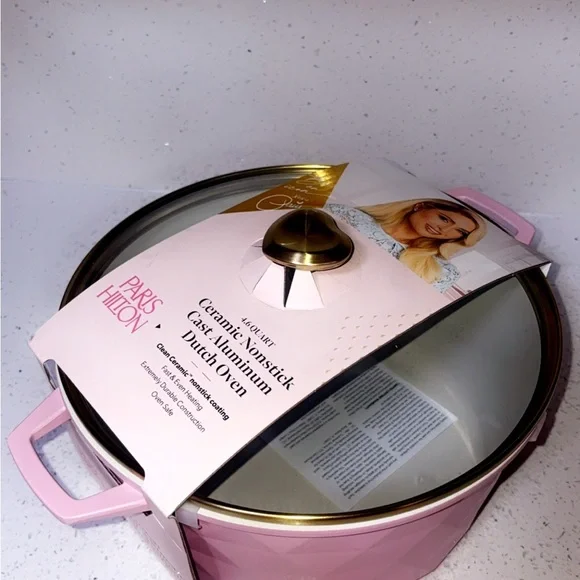 NWT“Paris Hilton” PINK Diamond edition! Nonstick Cast